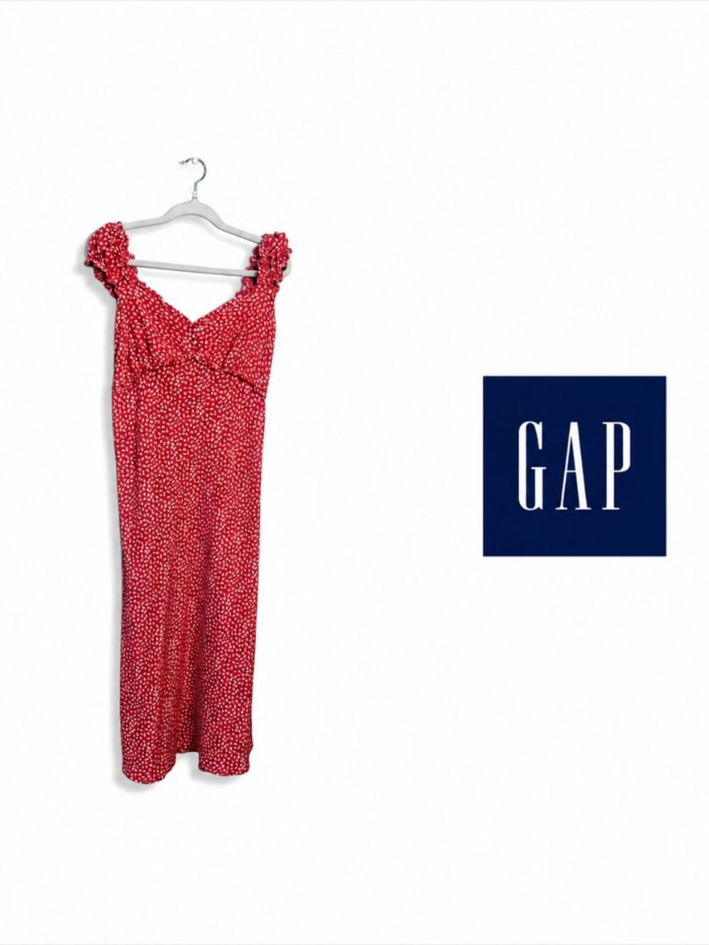 GAP Floral Smocked Maxi Dress - Small